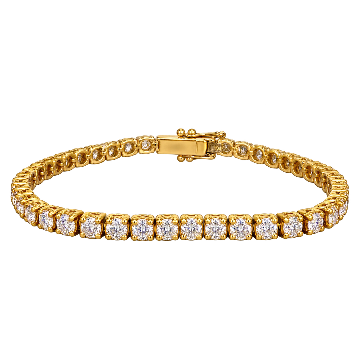 Bracelet or et Diamants