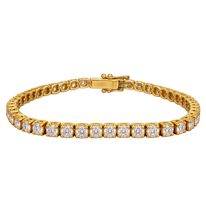 Bracelet or et Diamants