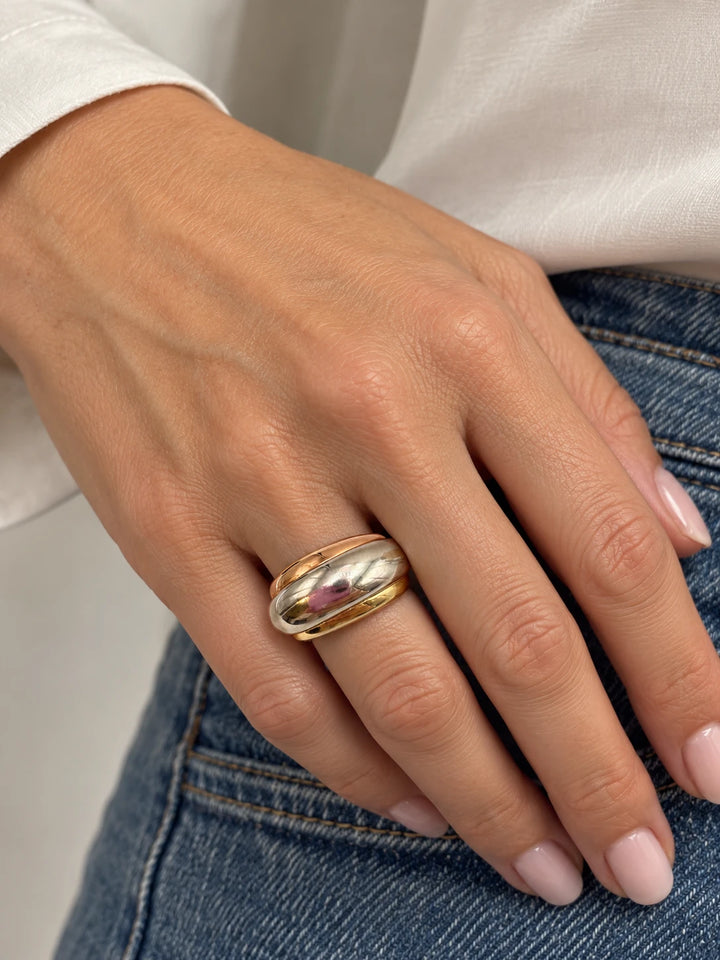 Cartier Bague Trois ors or