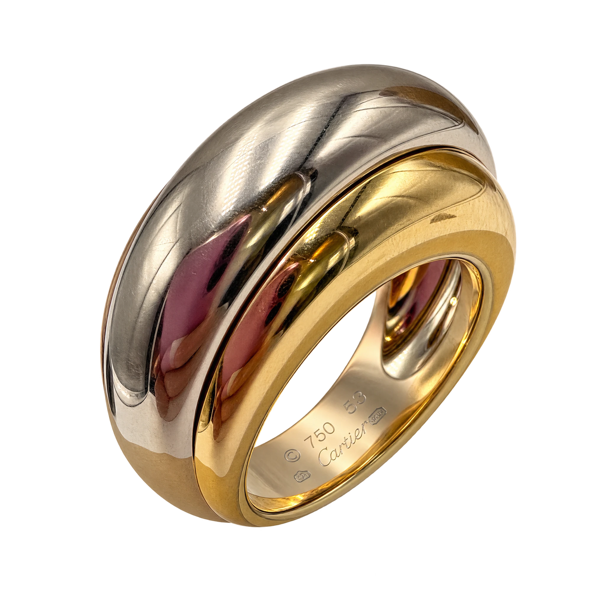Cartier Bague Trois ors or