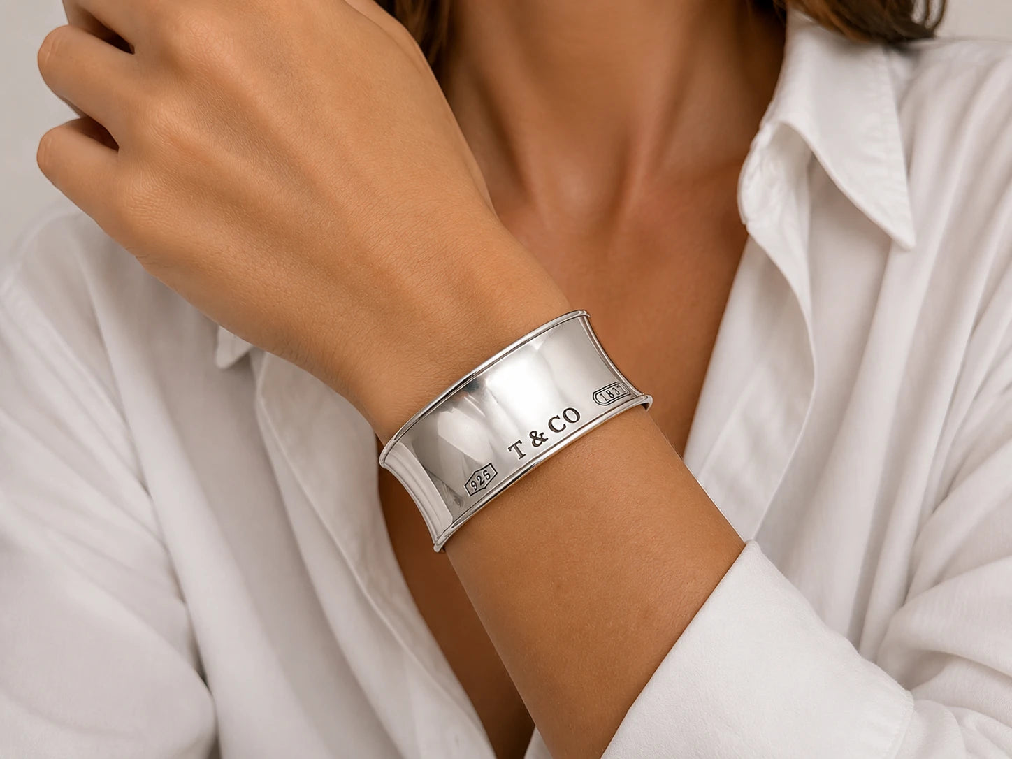 Tiffany & Co. Bracelet 1837 argent