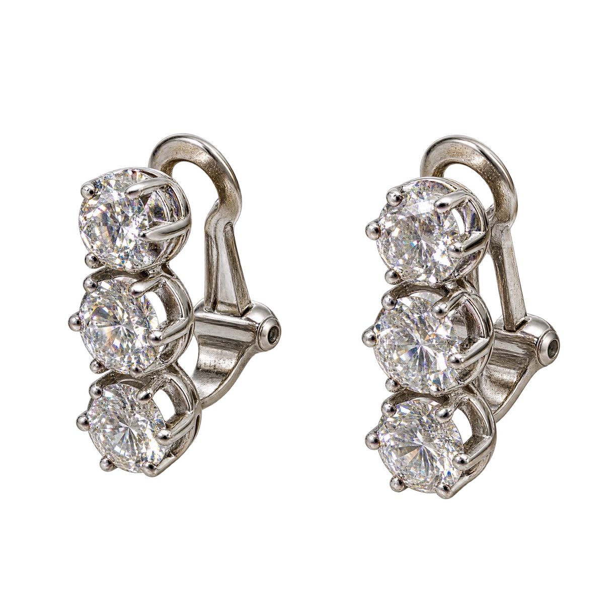 Boucles d'oreilles or et Diamants