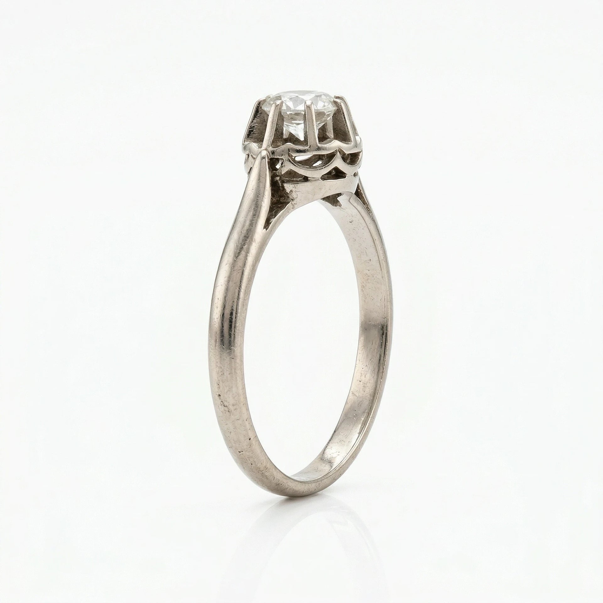 Bague Or blanc et Diamant