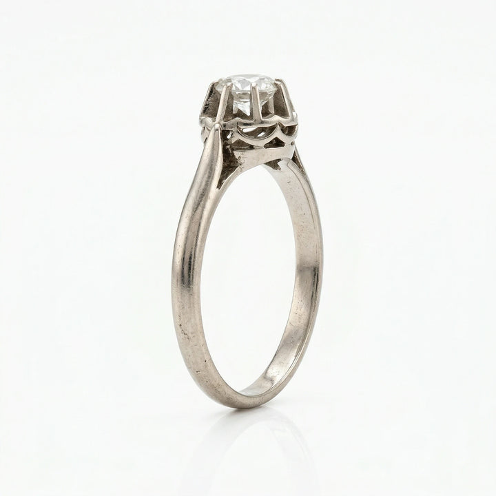 Bague Or blanc et Diamant