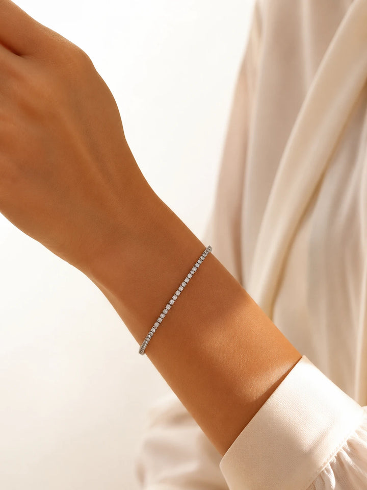 Bracelet or et Diamant