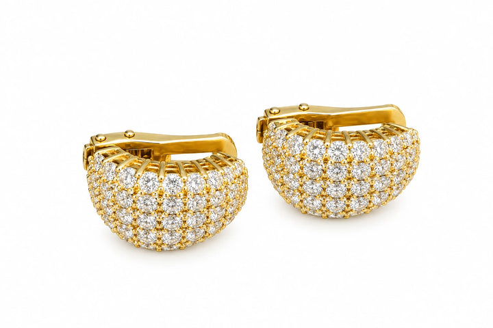 Boucles d'oreilles Vacheron Constantin or jaune