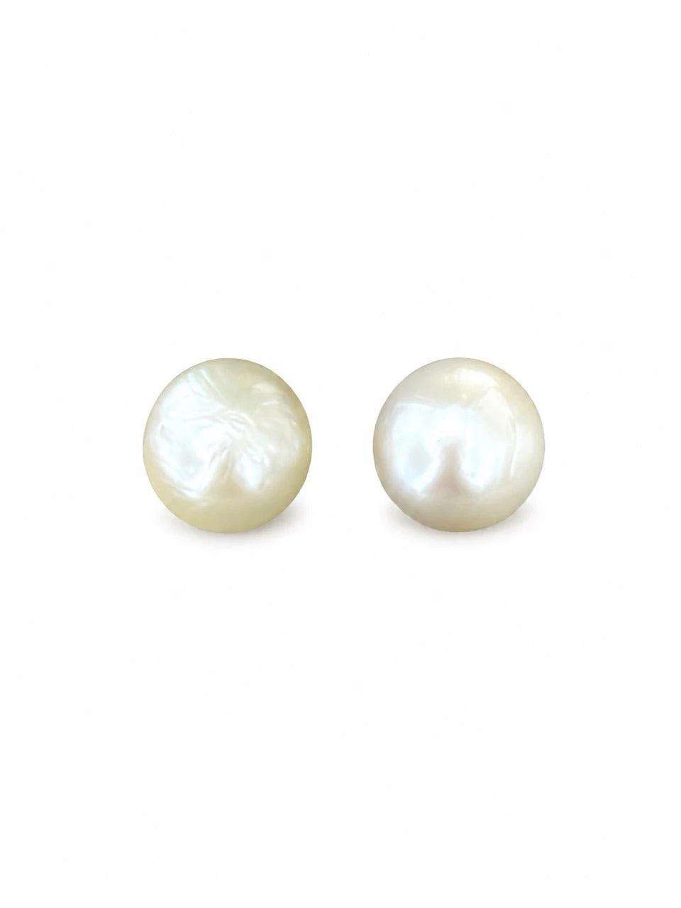Boucles d'oreilles or et Perle de culture