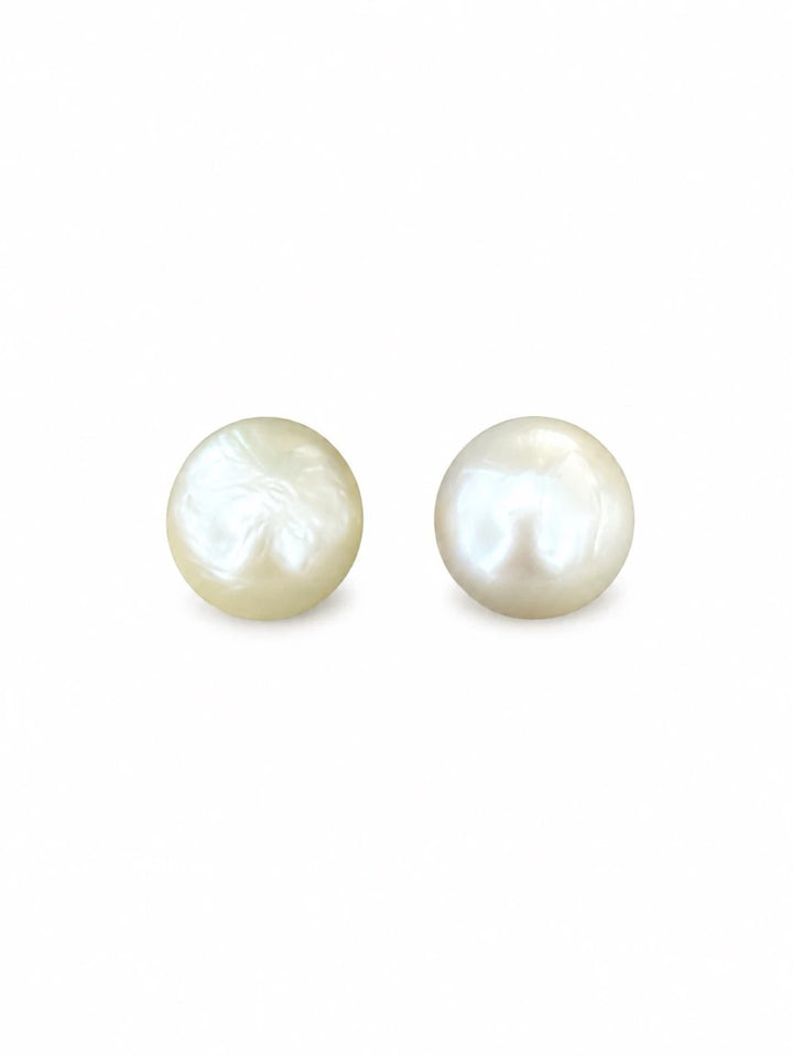 Boucles d'oreilles or et Perle de culture