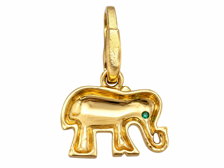 Cartier Pendentif Khandy or et Émeraude