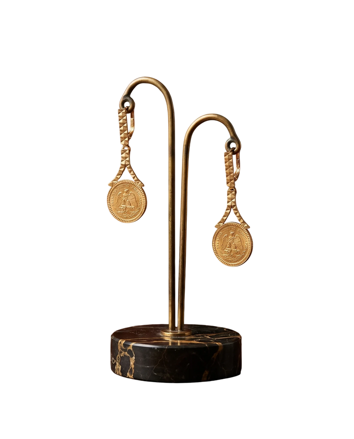 Boucles d'oreilles or