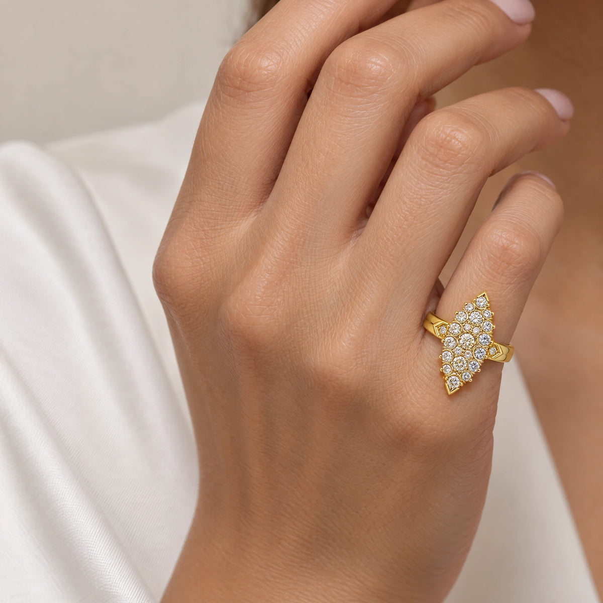 Bague or et Diamants