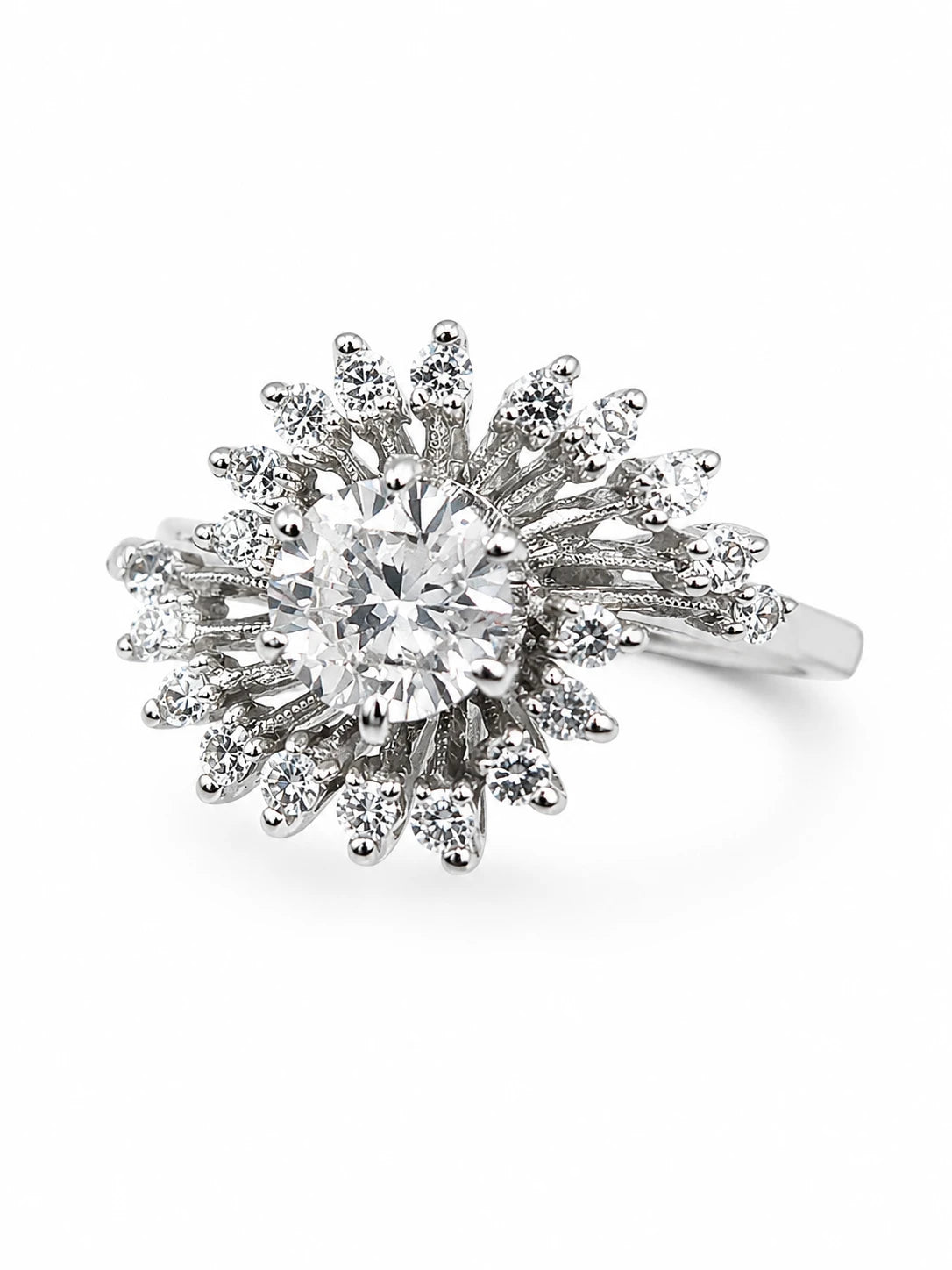 Bague Or blanc et Diamants