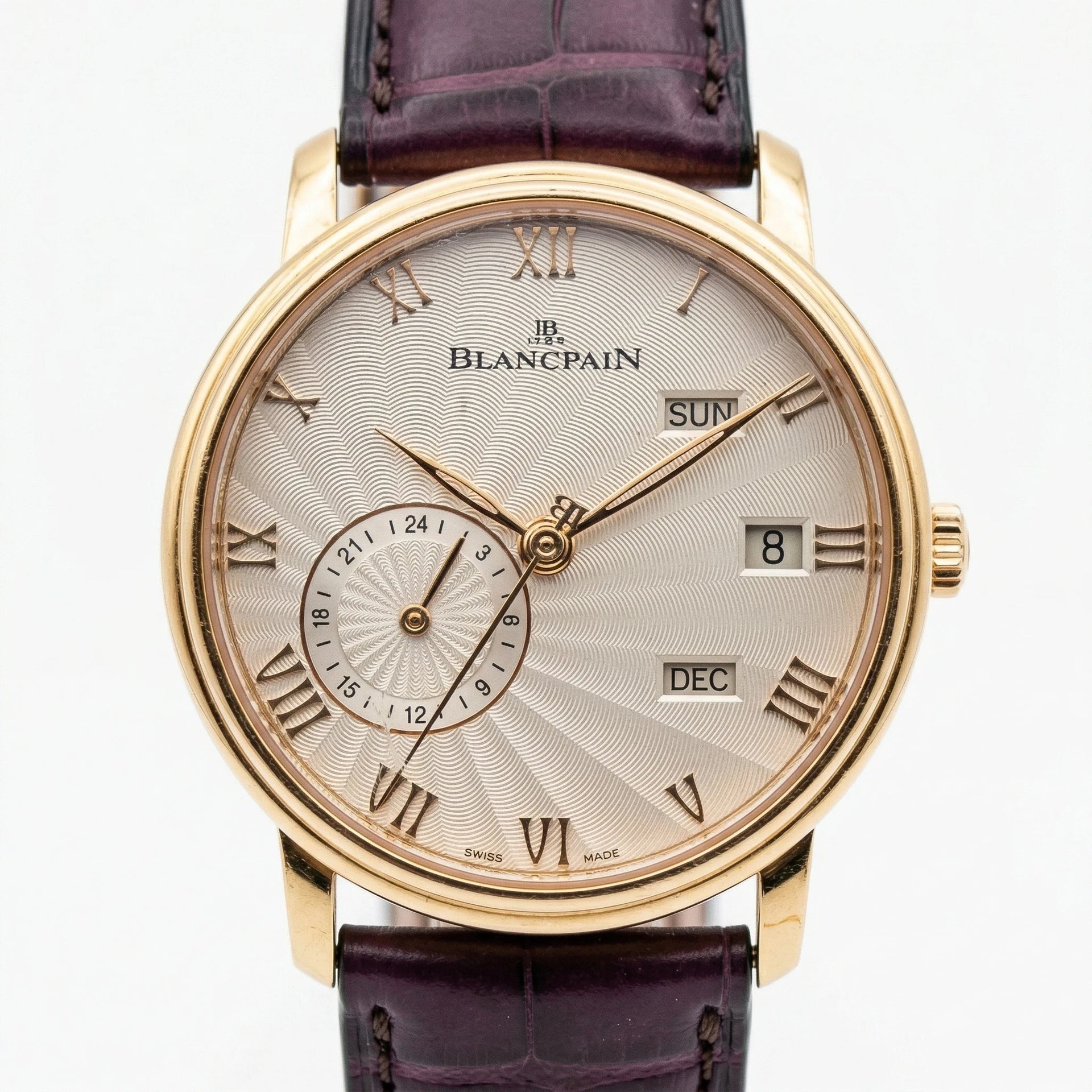 Montre Blancpain Villeret Grande date