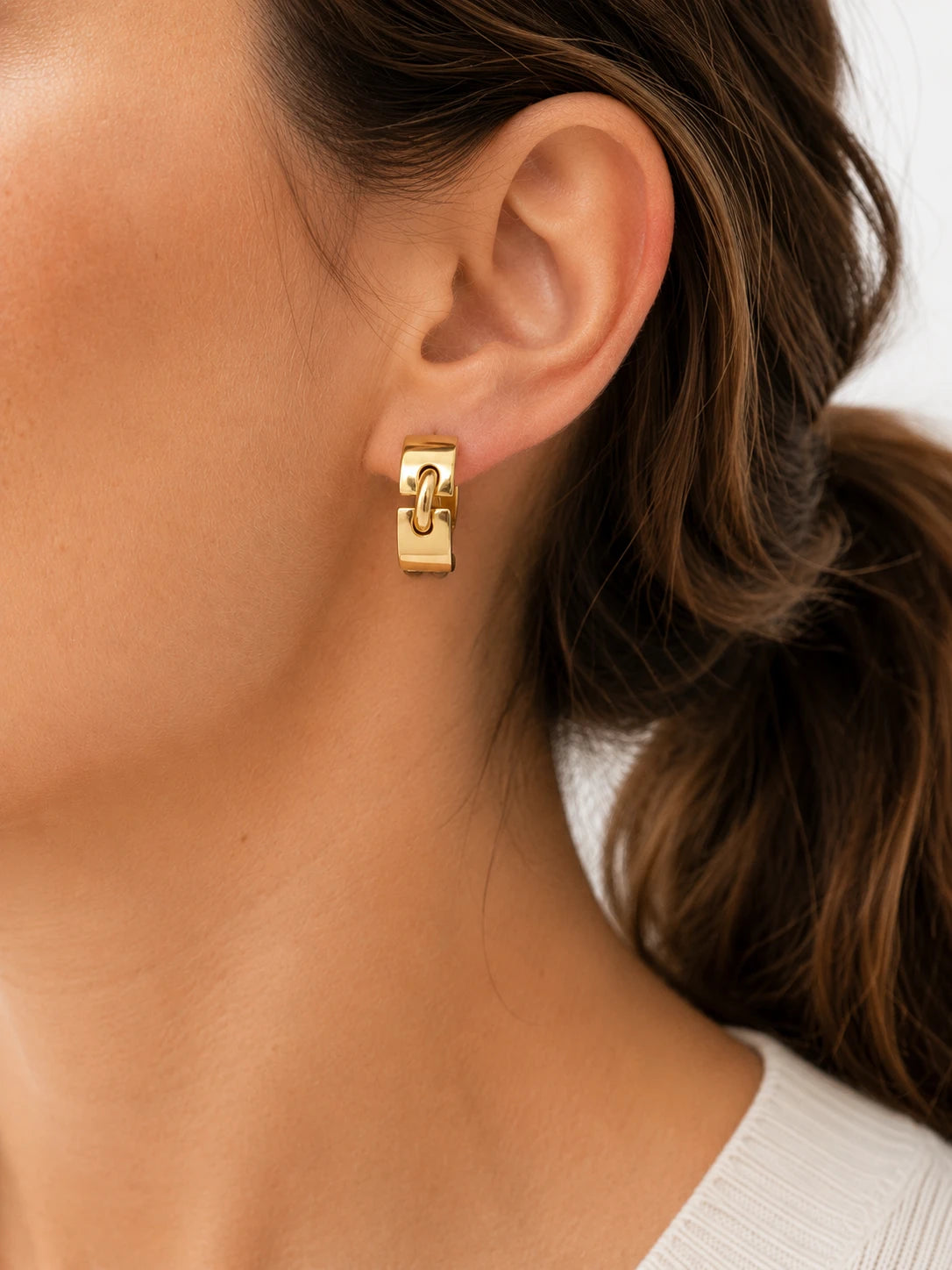 Chaumet Boucles d'oreilles Liens or