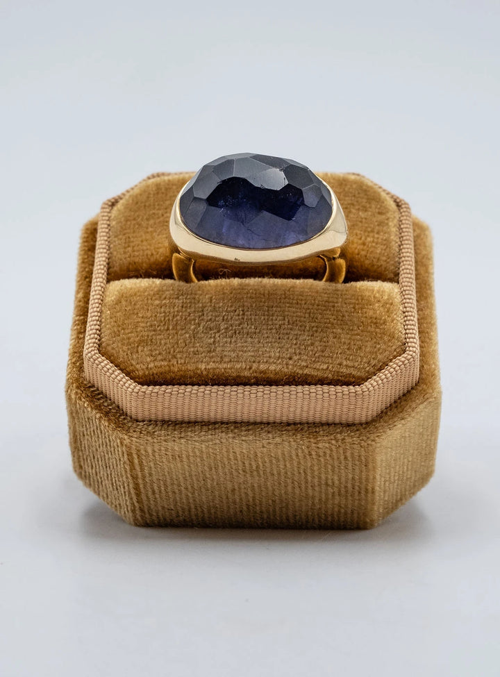 Pomellato Bague Victoria Or jaune et Tanzanite