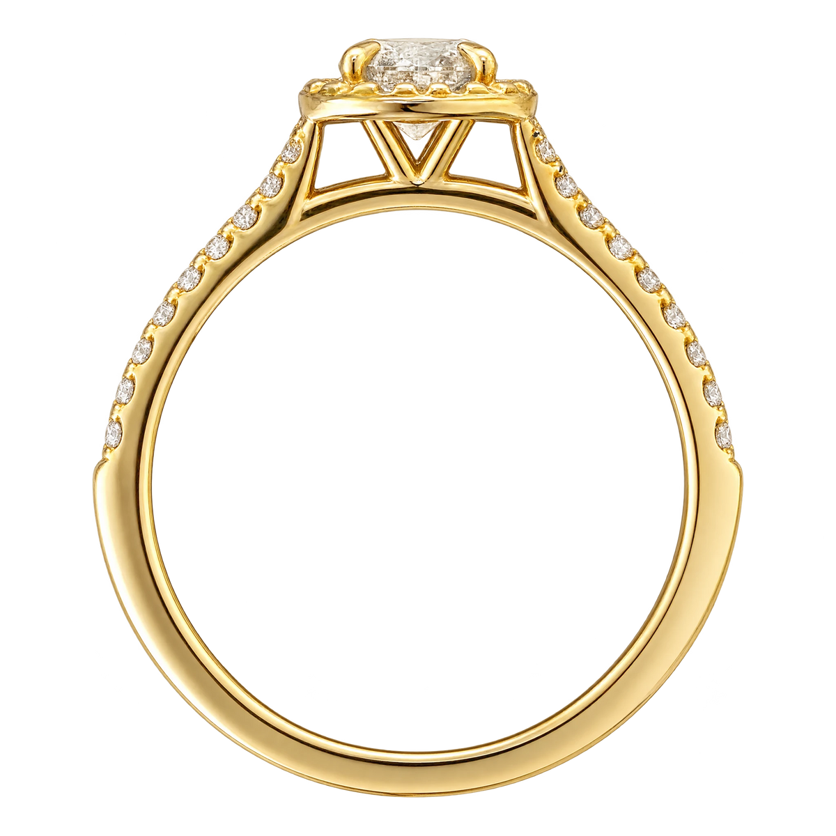 Bague or et Diamant