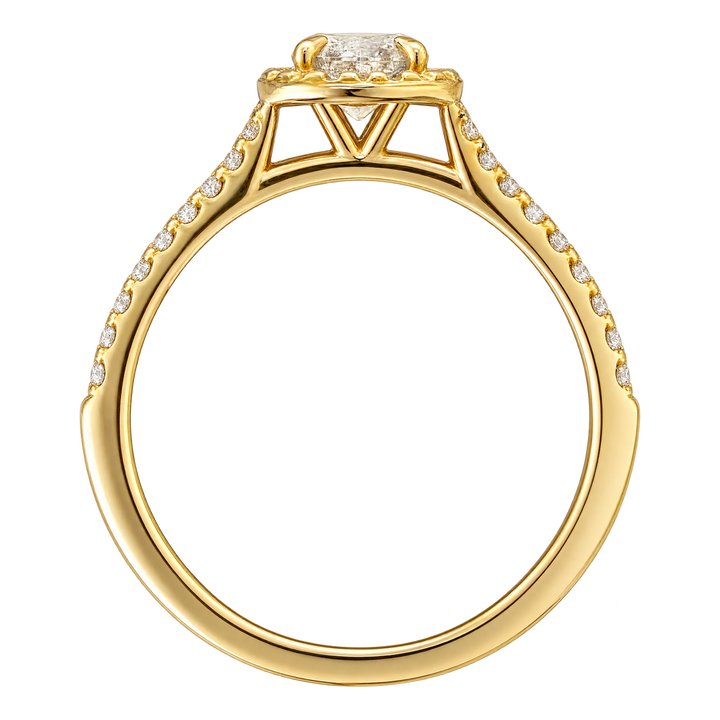 Bague or et Diamant